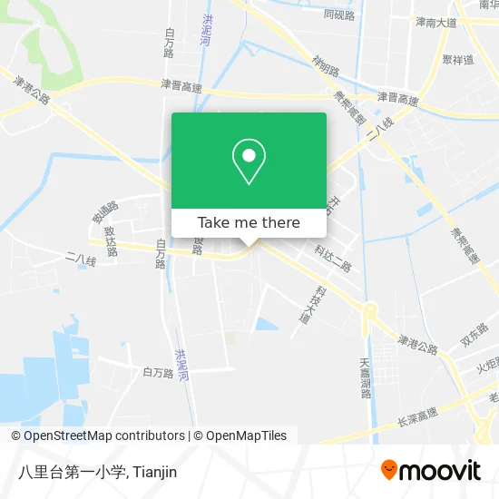 八里台第一小学 map