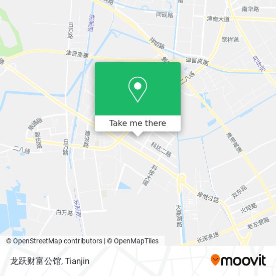 龙跃财富公馆 map
