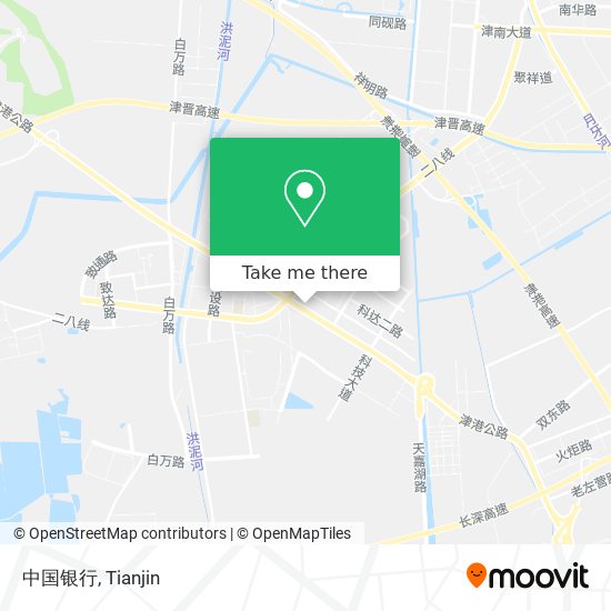 中国银行 map