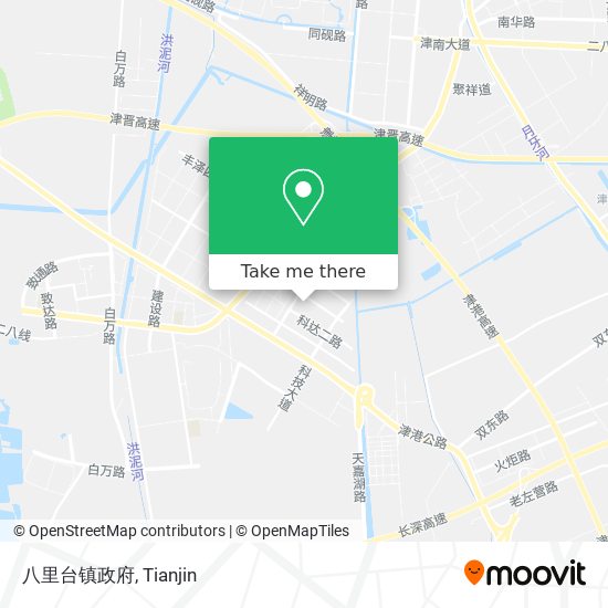 八里台镇政府 map