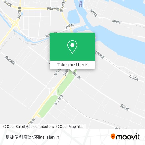 易捷便利店(北环路) map
