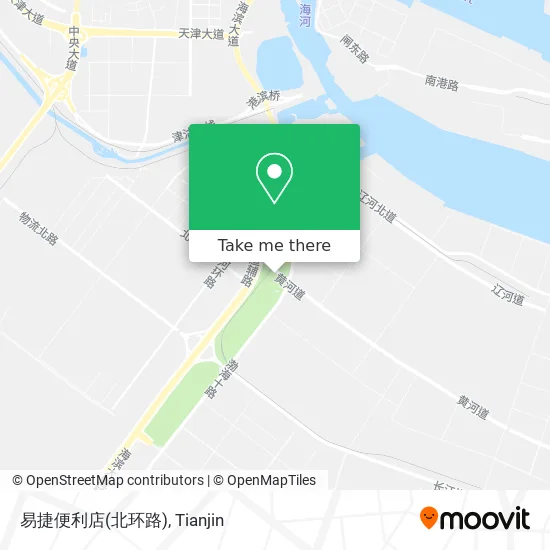 易捷便利店(北环路) map