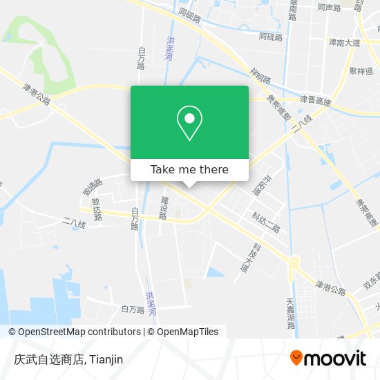 庆武自选商店 map