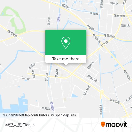 华玺大厦 map
