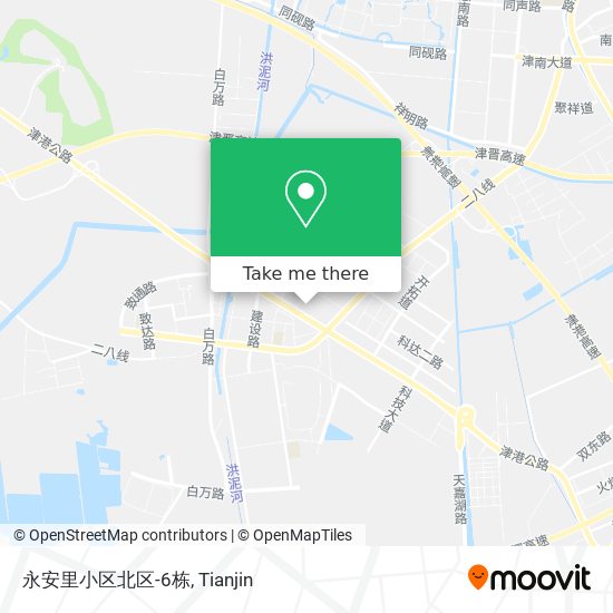 永安里小区北区-6栋 map