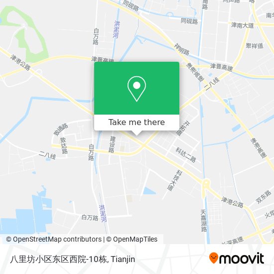 八里坊小区东区西院-10栋 map
