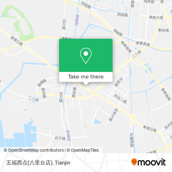 五福西点(八里台店) map