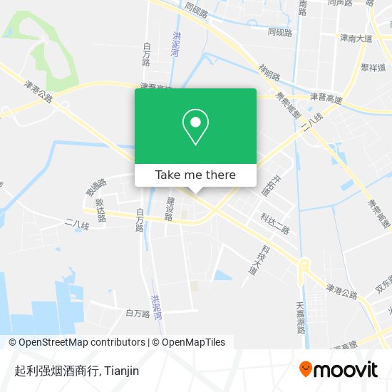起利强烟酒商行 map