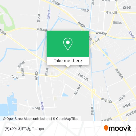 文武休闲广场 map