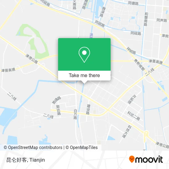 昆仑好客 map