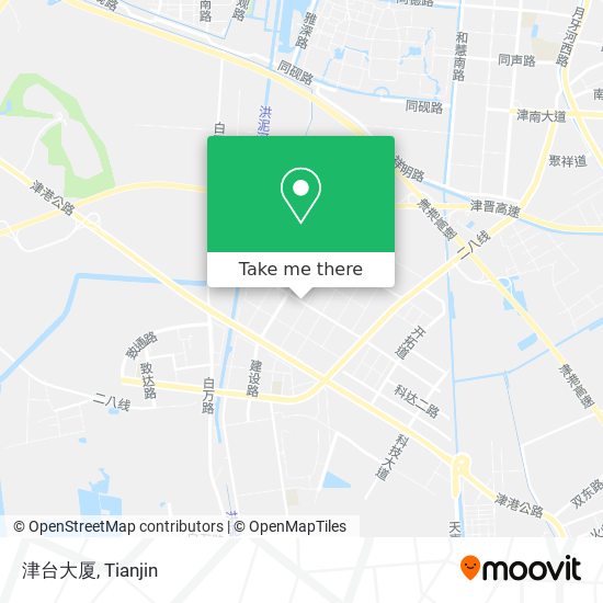 津台大厦 map