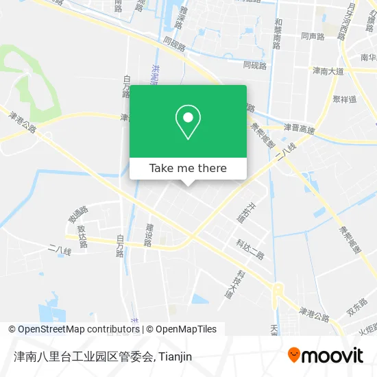 津南八里台工业园区管委会 map