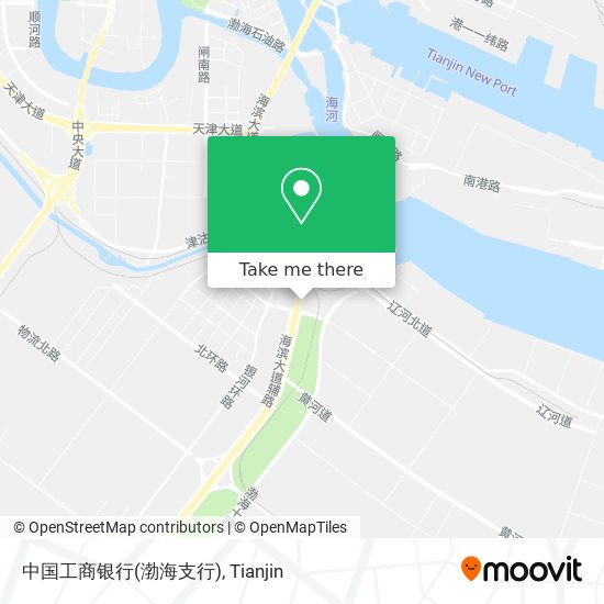 中国工商银行(渤海支行) map