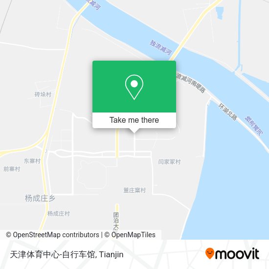 天津体育中心-自行车馆 map