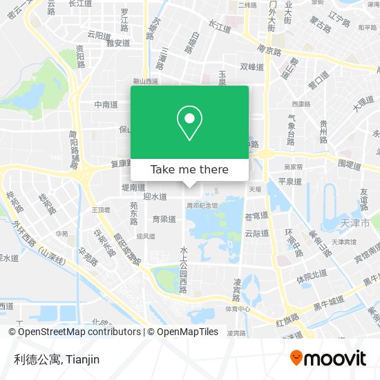 利德公寓 map