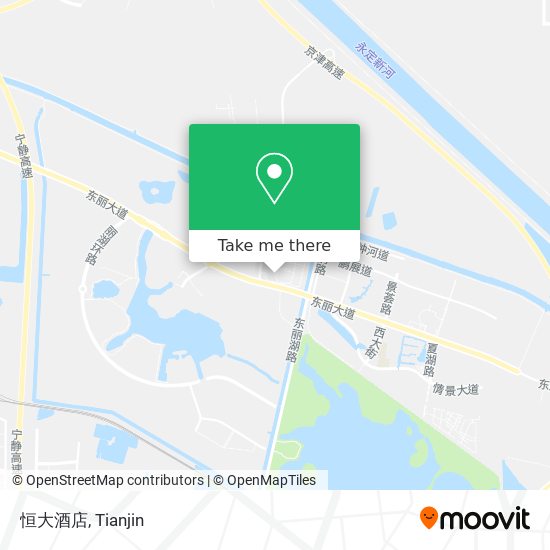 恒大酒店 map