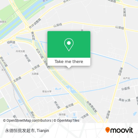 永德恒批发超市 map