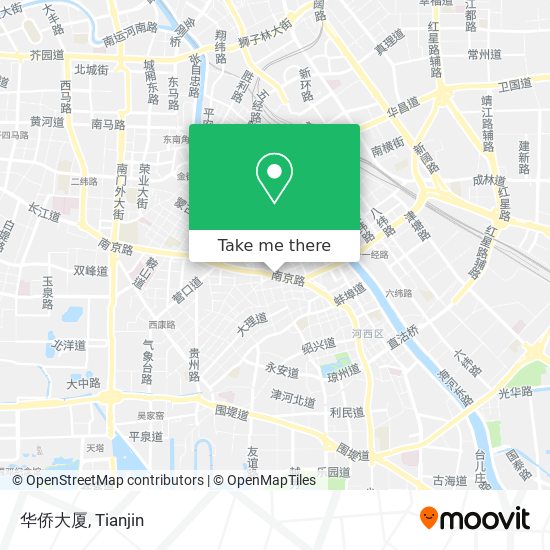 华侨大厦 map