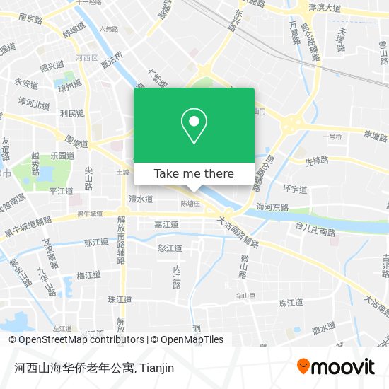 河西山海华侨老年公寓 map