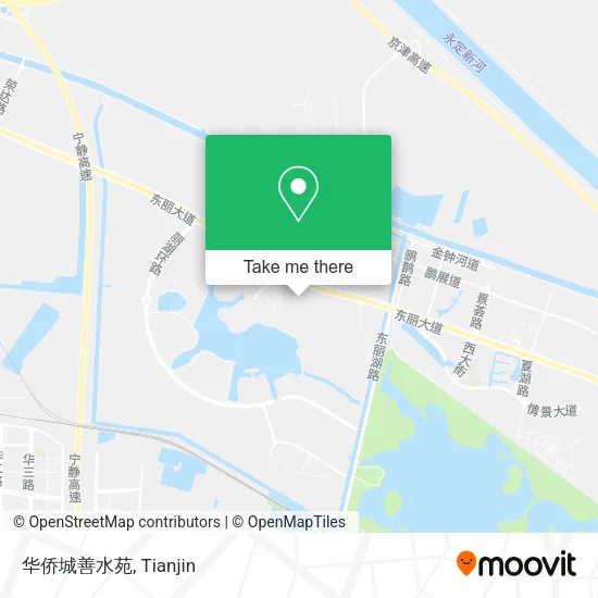 华侨城善水苑 map