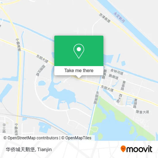 华侨城天鹅堡 map