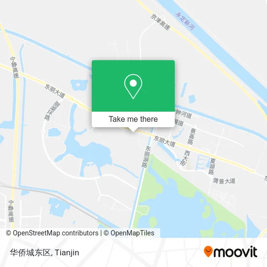 华侨城东区 map