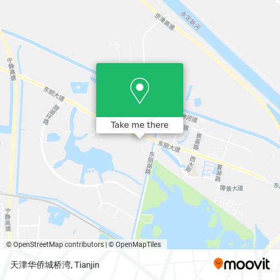 天津华侨城桥湾 map