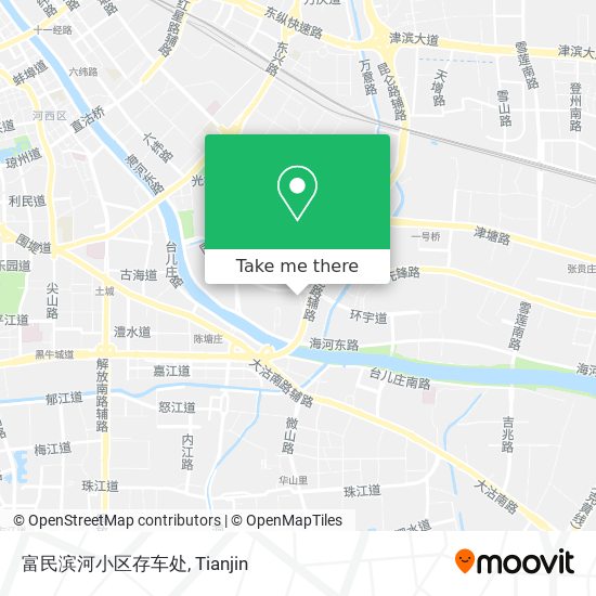 富民滨河小区存车处 map