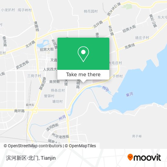 滨河新区-北门 map