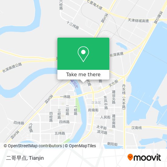 二哥早点 map