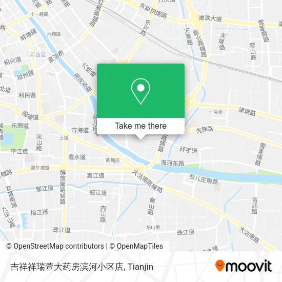 吉祥祥瑞萱大药房滨河小区店 map