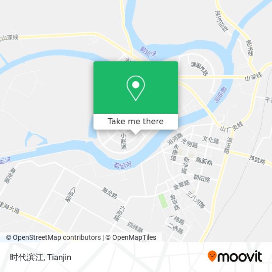 时代滨江 map