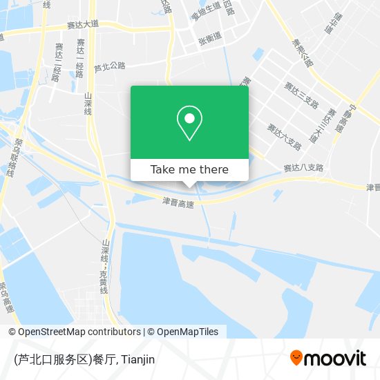 (芦北口服务区)餐厅 map