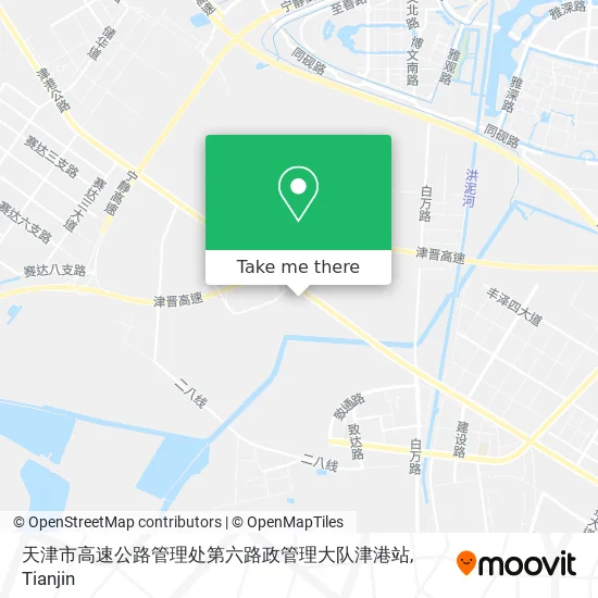 天津市高速公路管理处第六路政管理大队津港站 map