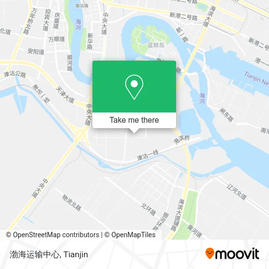 渤海运输中心 map