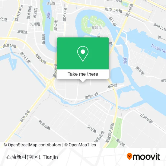 石油新村(南区) map