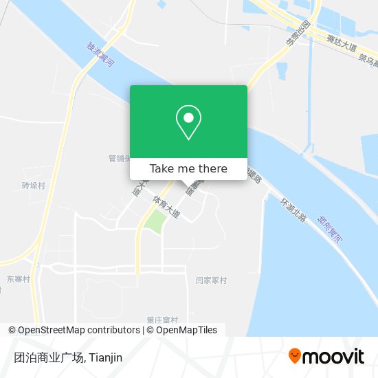 团泊商业广场 map