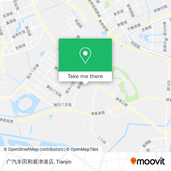 广汽丰田和展津港店 map