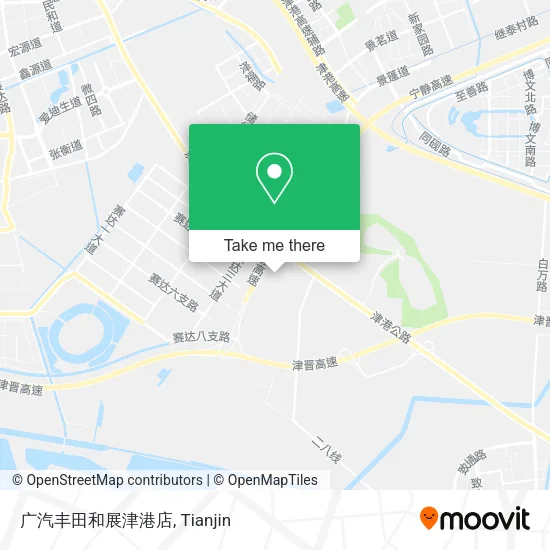 广汽丰田和展津港店 map