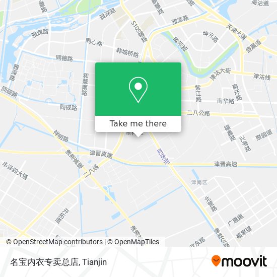 名宝内衣专卖总店 map