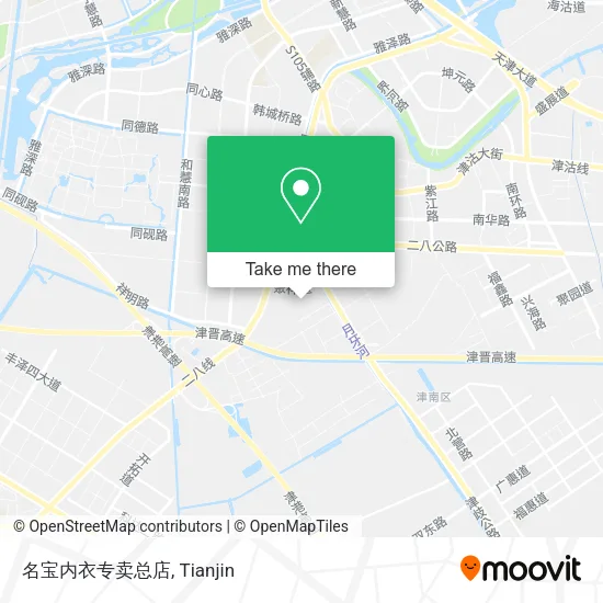 名宝内衣专卖总店 map