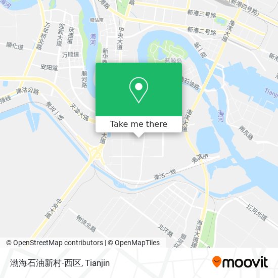 渤海石油新村-西区 map
