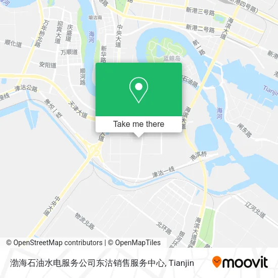 渤海石油水电服务公司东沽销售服务中心 map