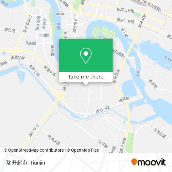 瑞升超市 map