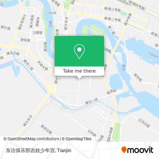东沽俱乐部吉娃少年宫 map