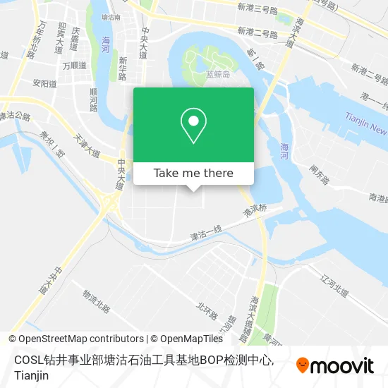 COSL钻井事业部塘沽石油工具基地BOP检测中心 map