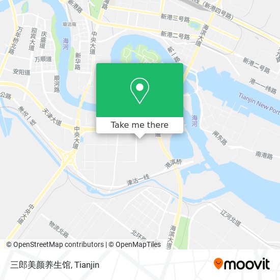 三郎美颜养生馆 map