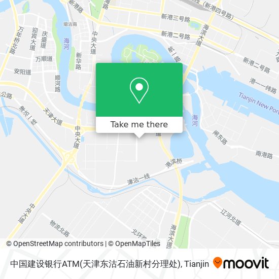 中国建设银行ATM(天津东沽石油新村分理处) map