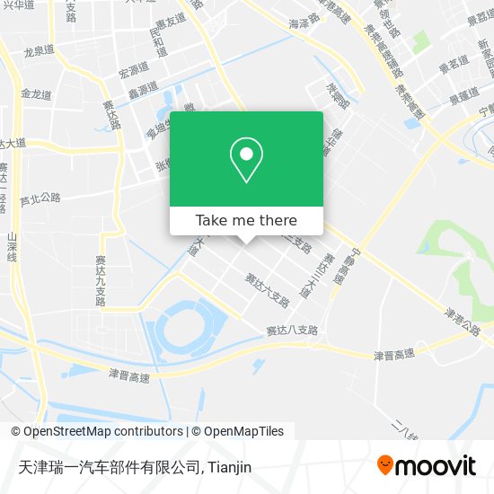 天津瑞一汽车部件有限公司 map