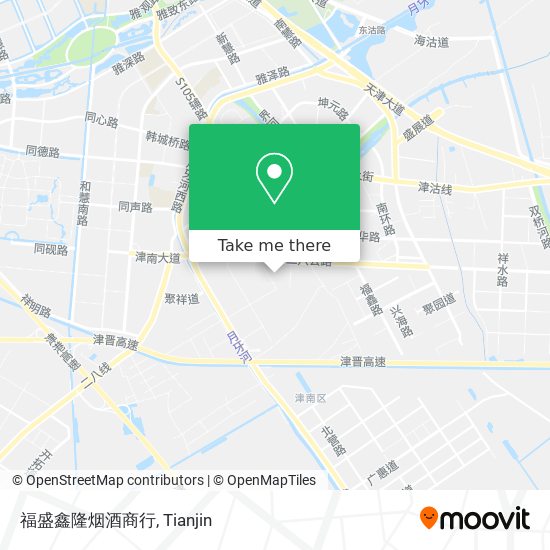 福盛鑫隆烟酒商行 map